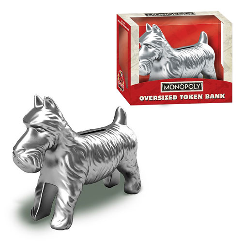 Monopoly Dog Oversized Token Bank, Not Mint